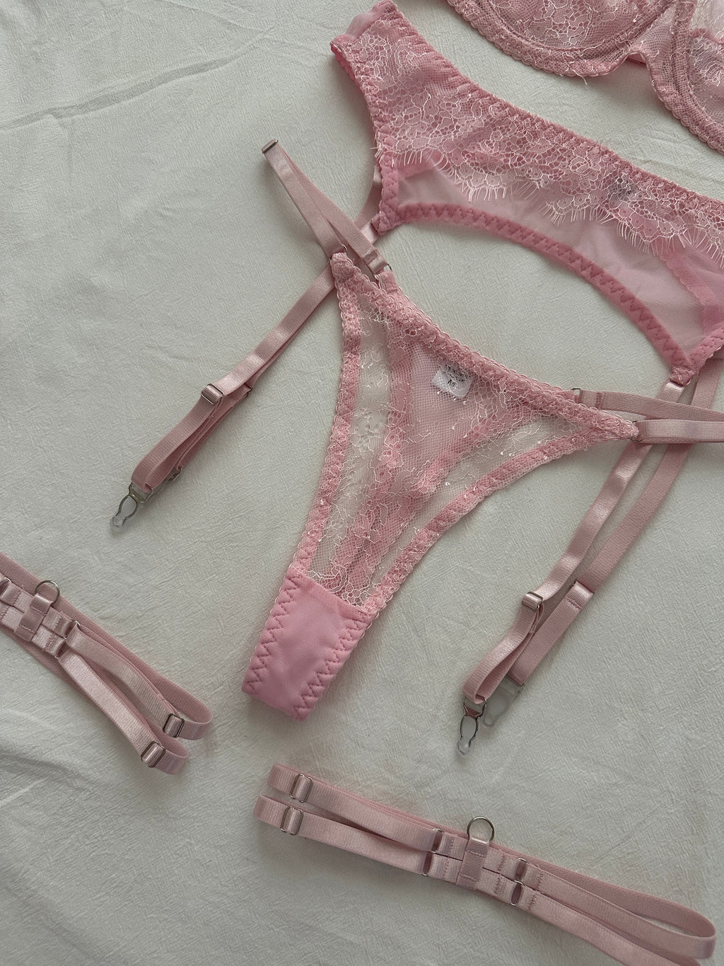 Blush Lace Set