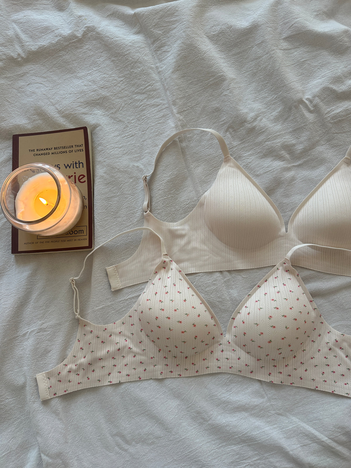 Invisible V-Neck Bra