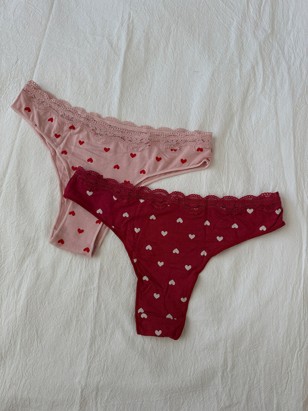 Lace Brief Set