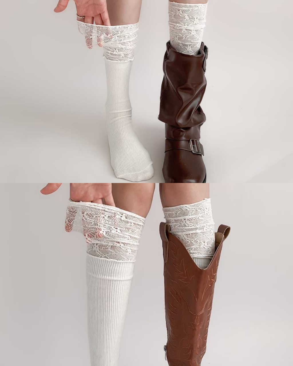 Vintage Lace Socks