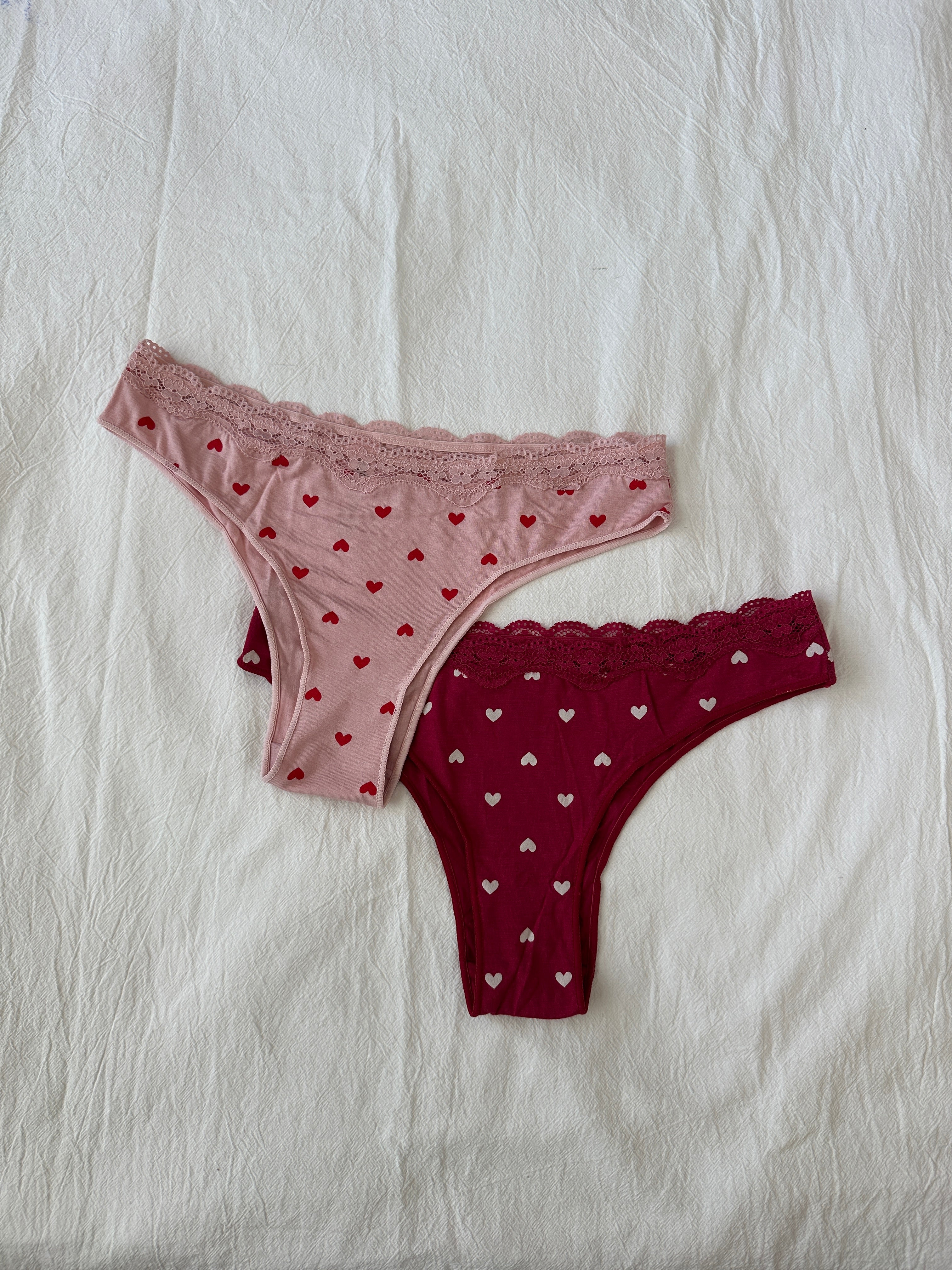 Lace Brief Set