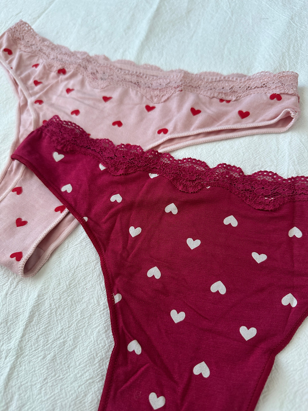 Lace Brief Set