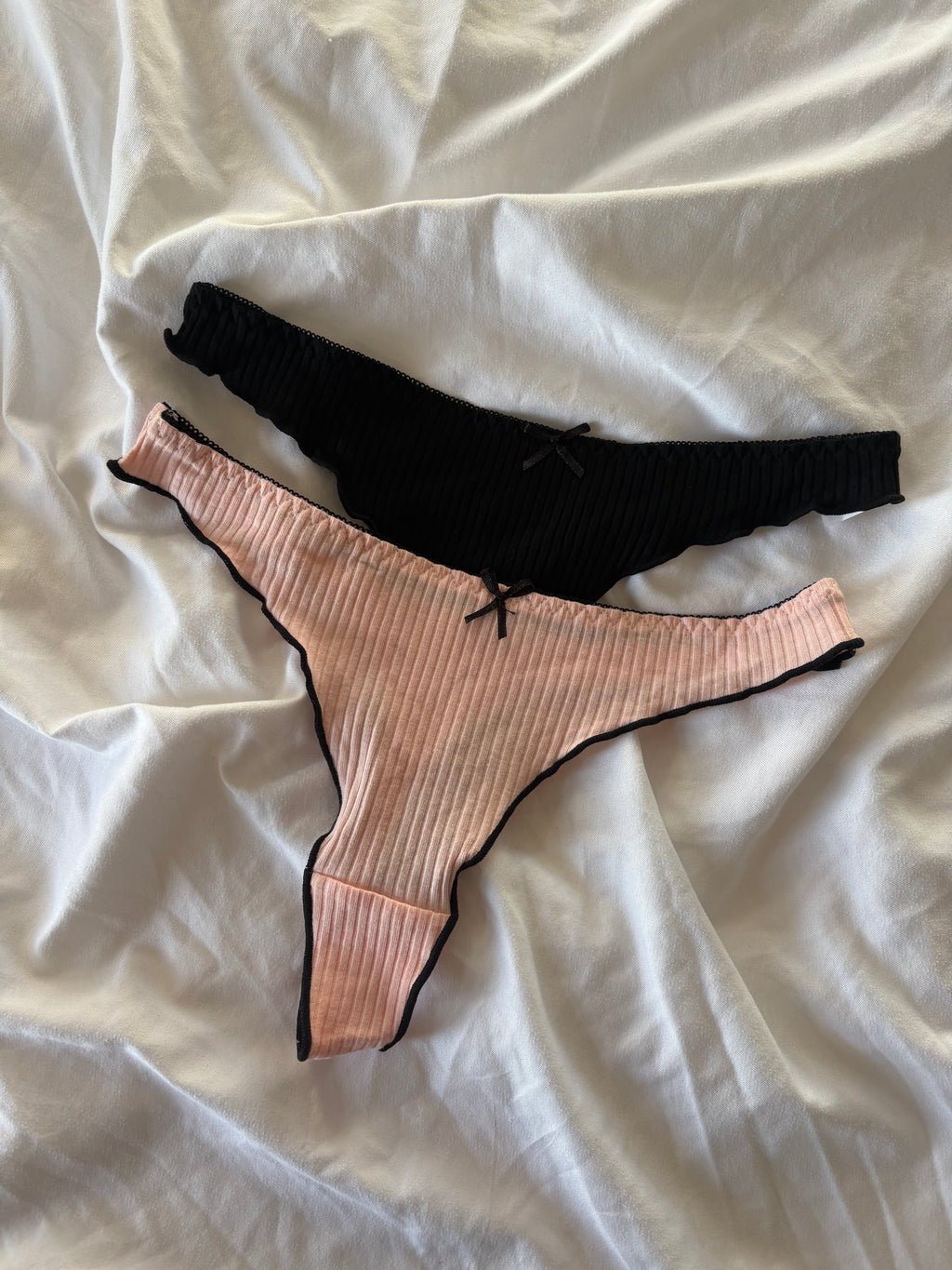 Blackpink Cotton Thongs