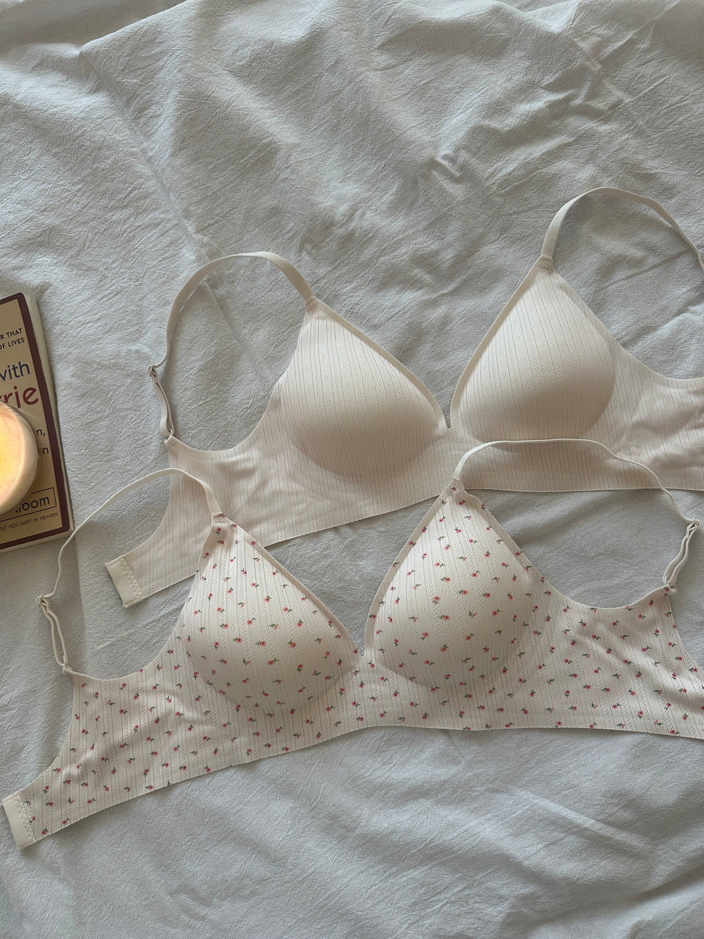 Invisible V-Neck Bra