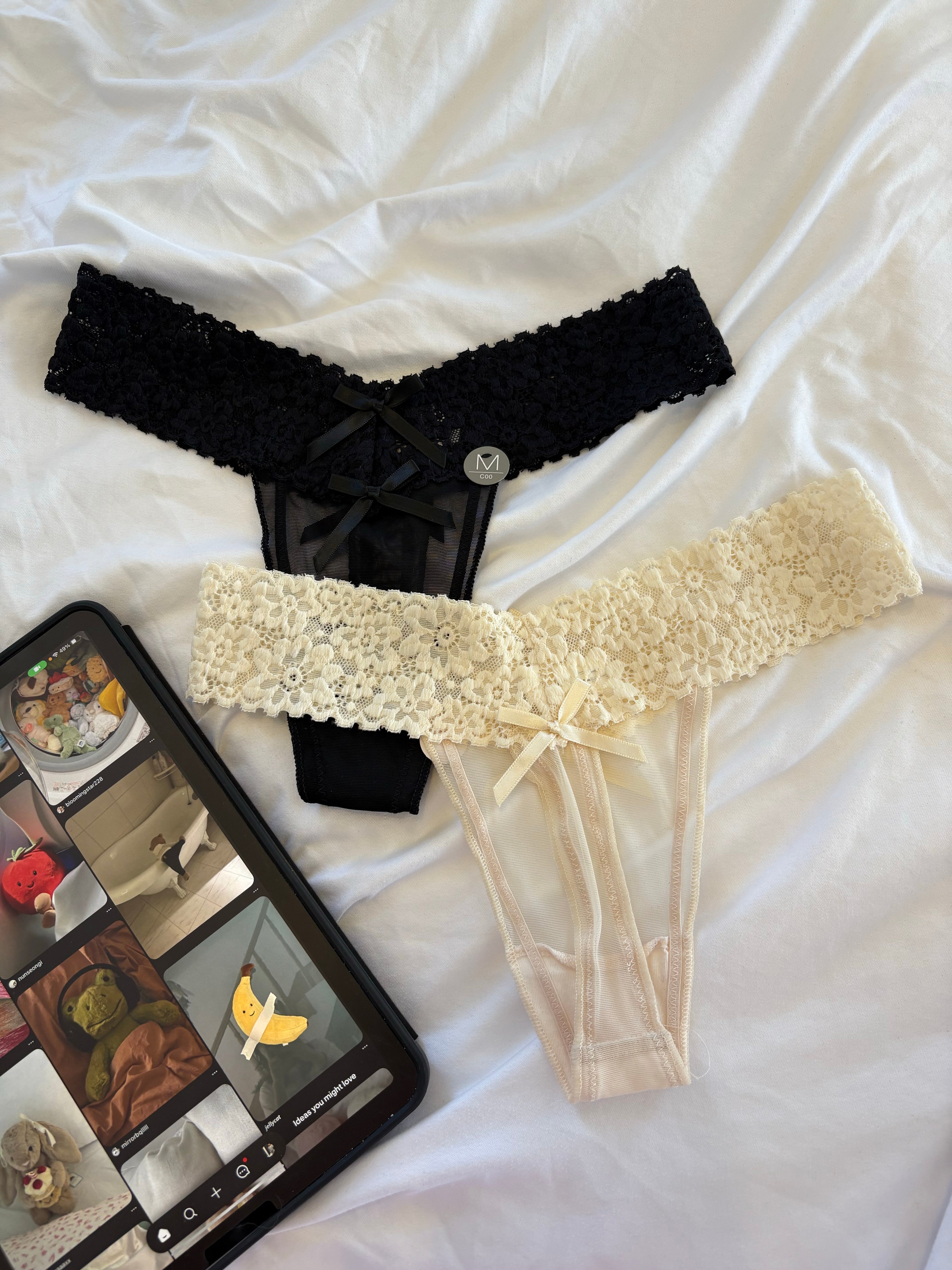 V-Thong Mesh Pack