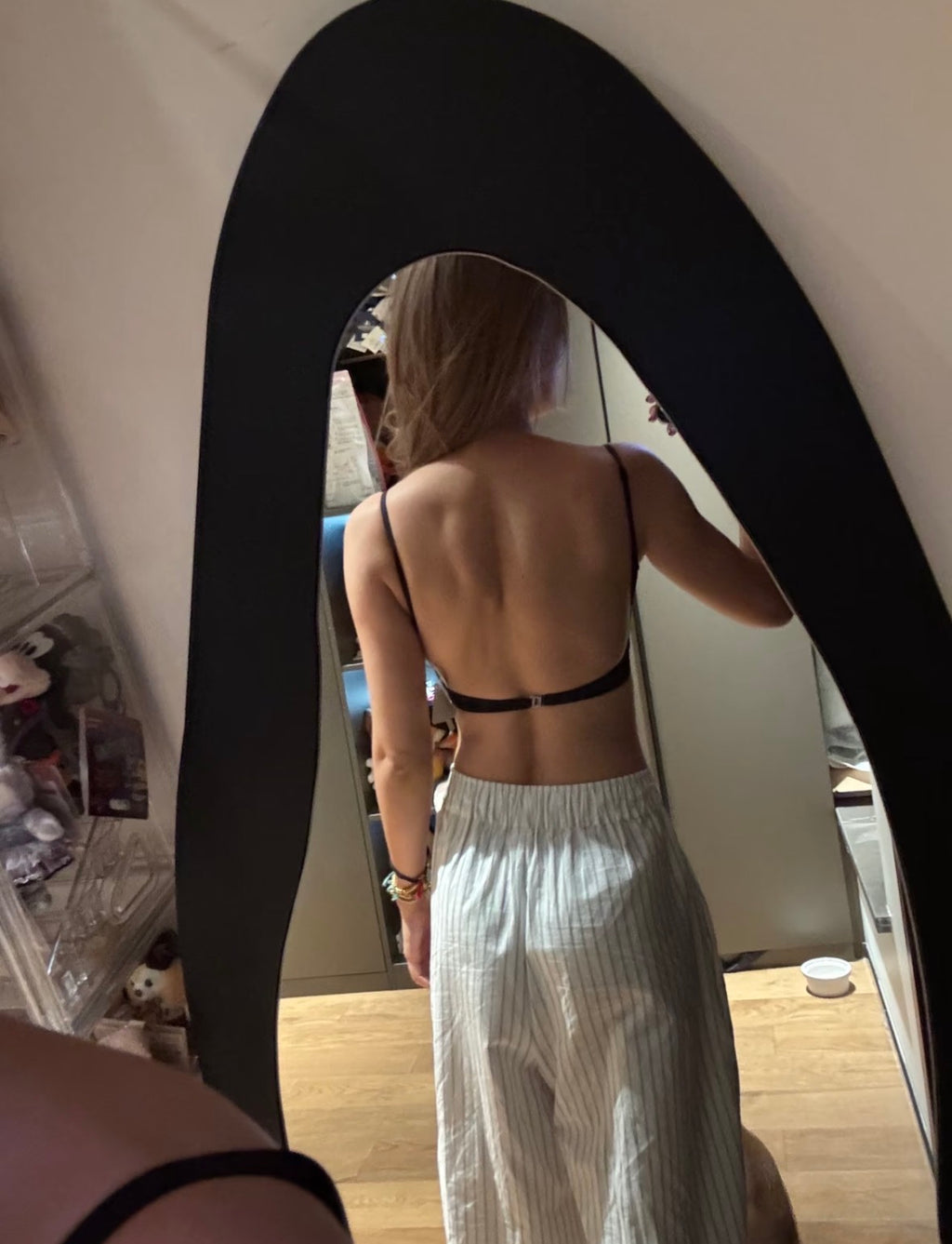 Low-Back Lace Bra