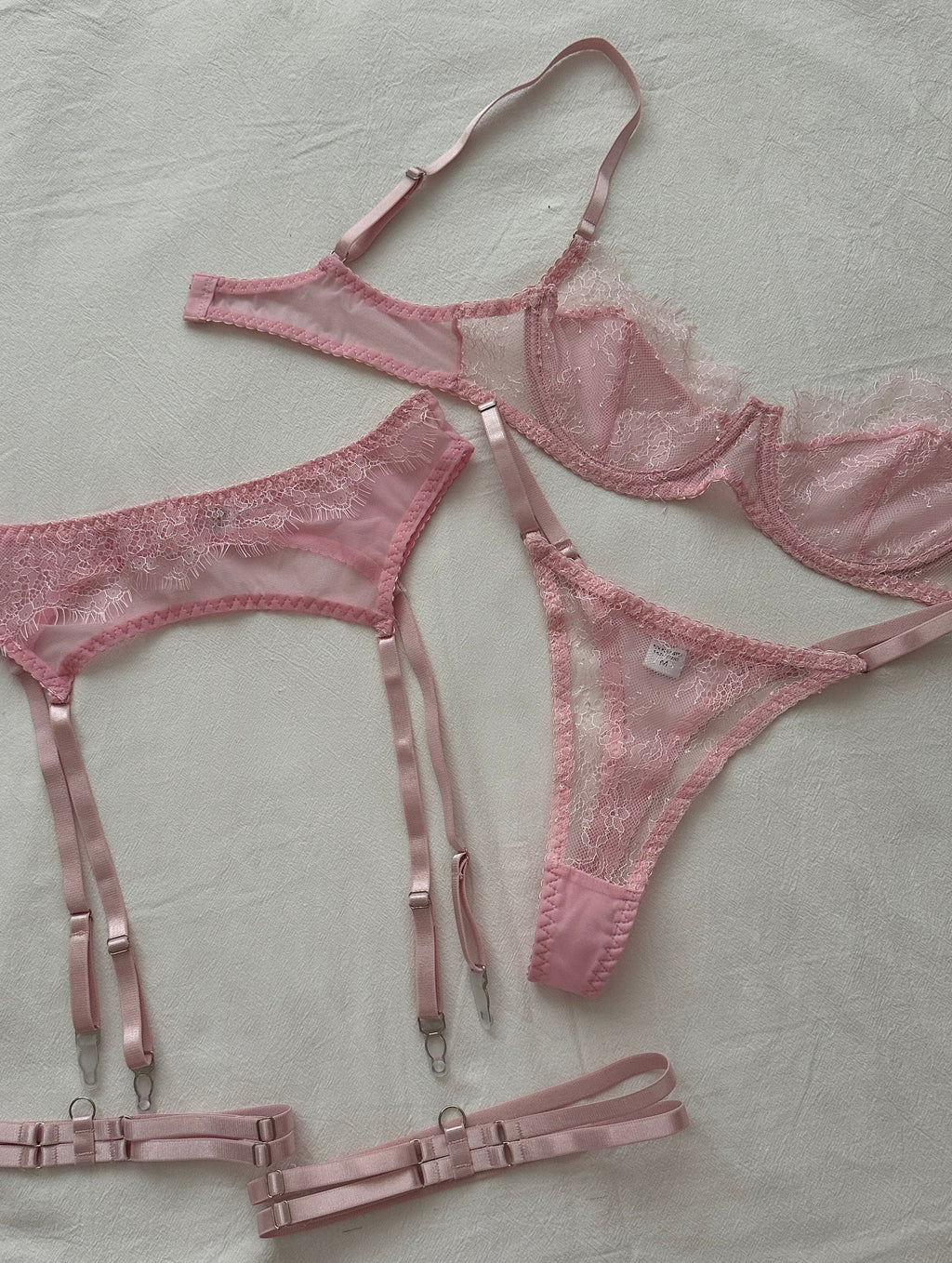 Blush Lace Set