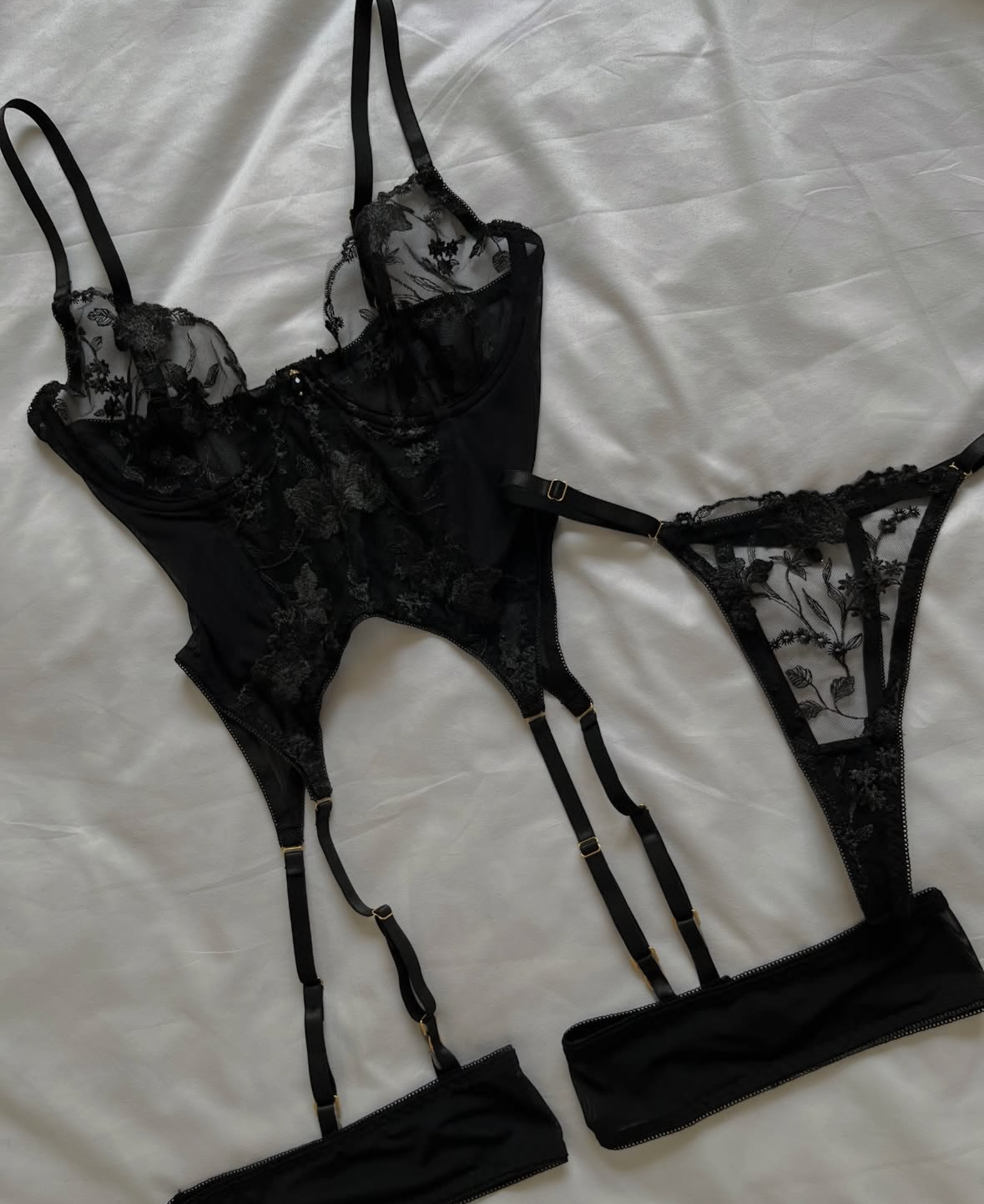 Dark Corset Set