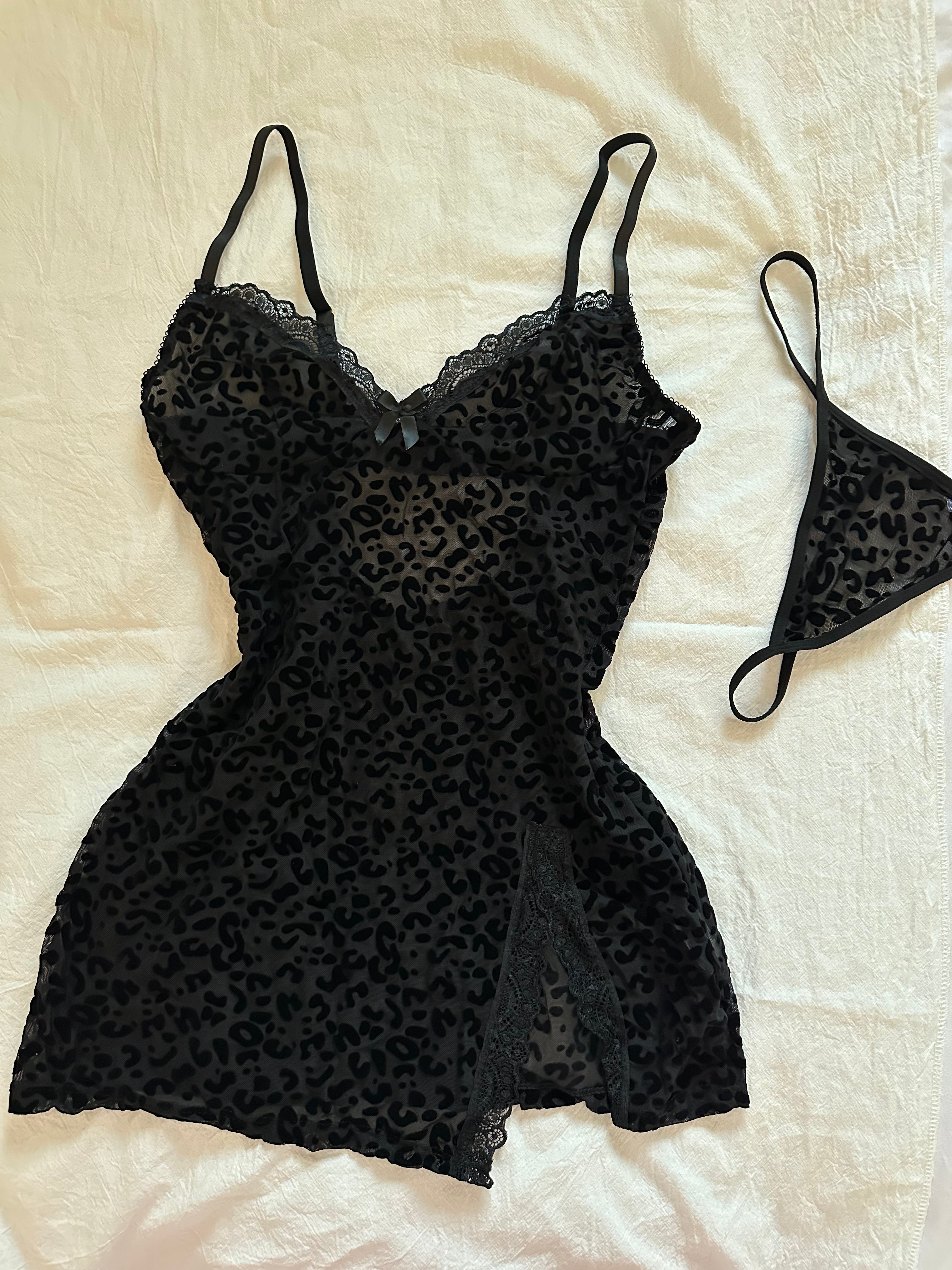 Slip Dress Black