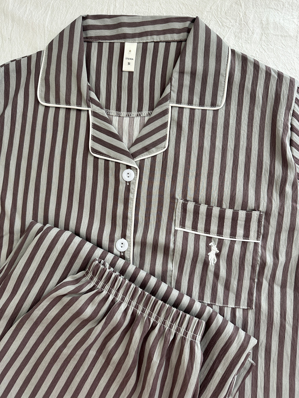 Mocha Pajama Set