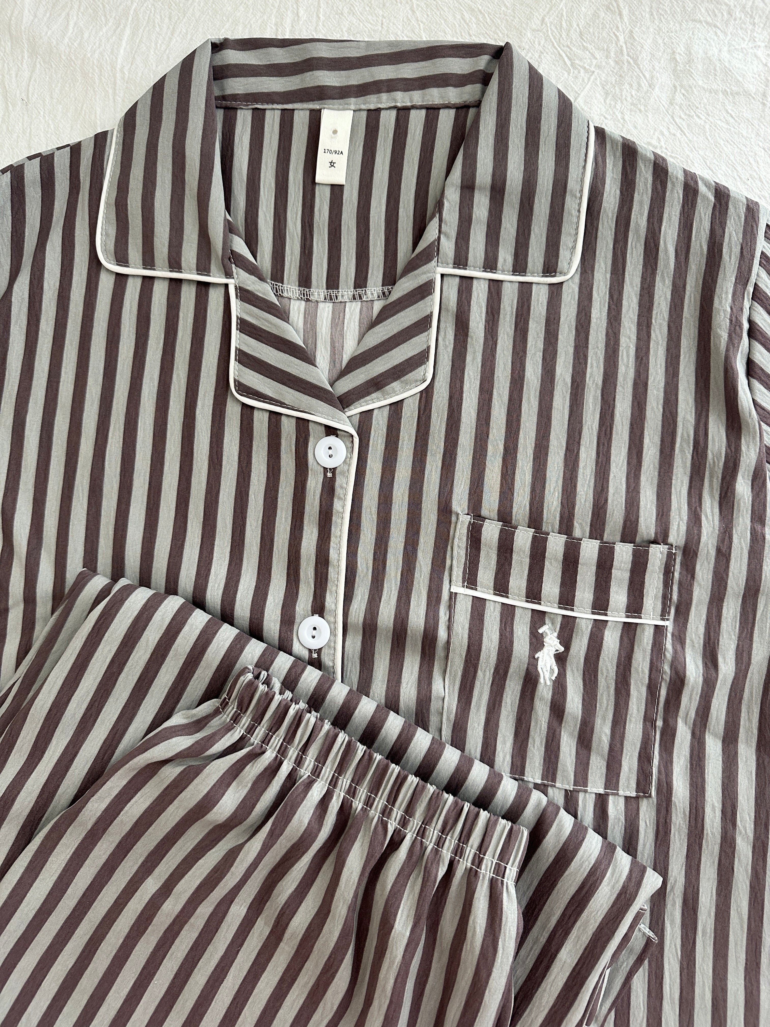 Mocha Pajama Set