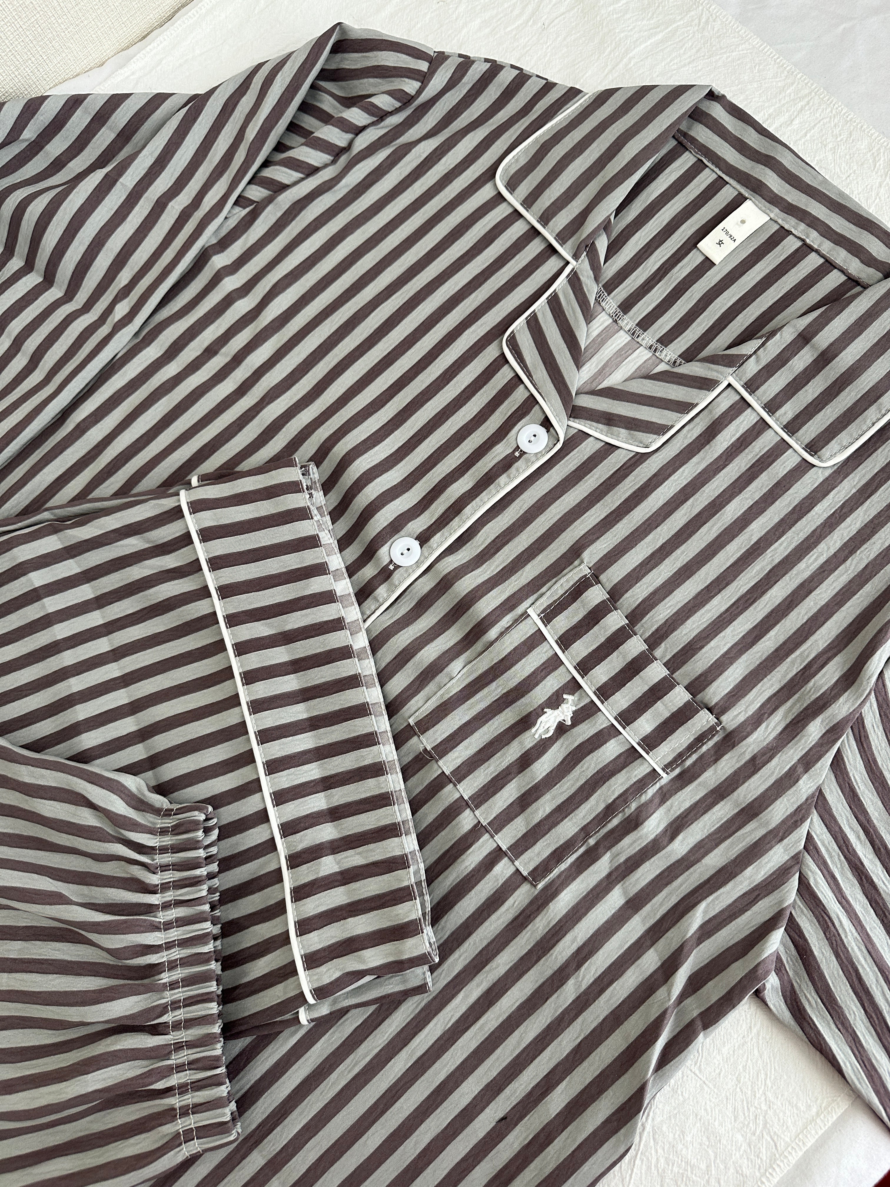 Mocha Pajama Set