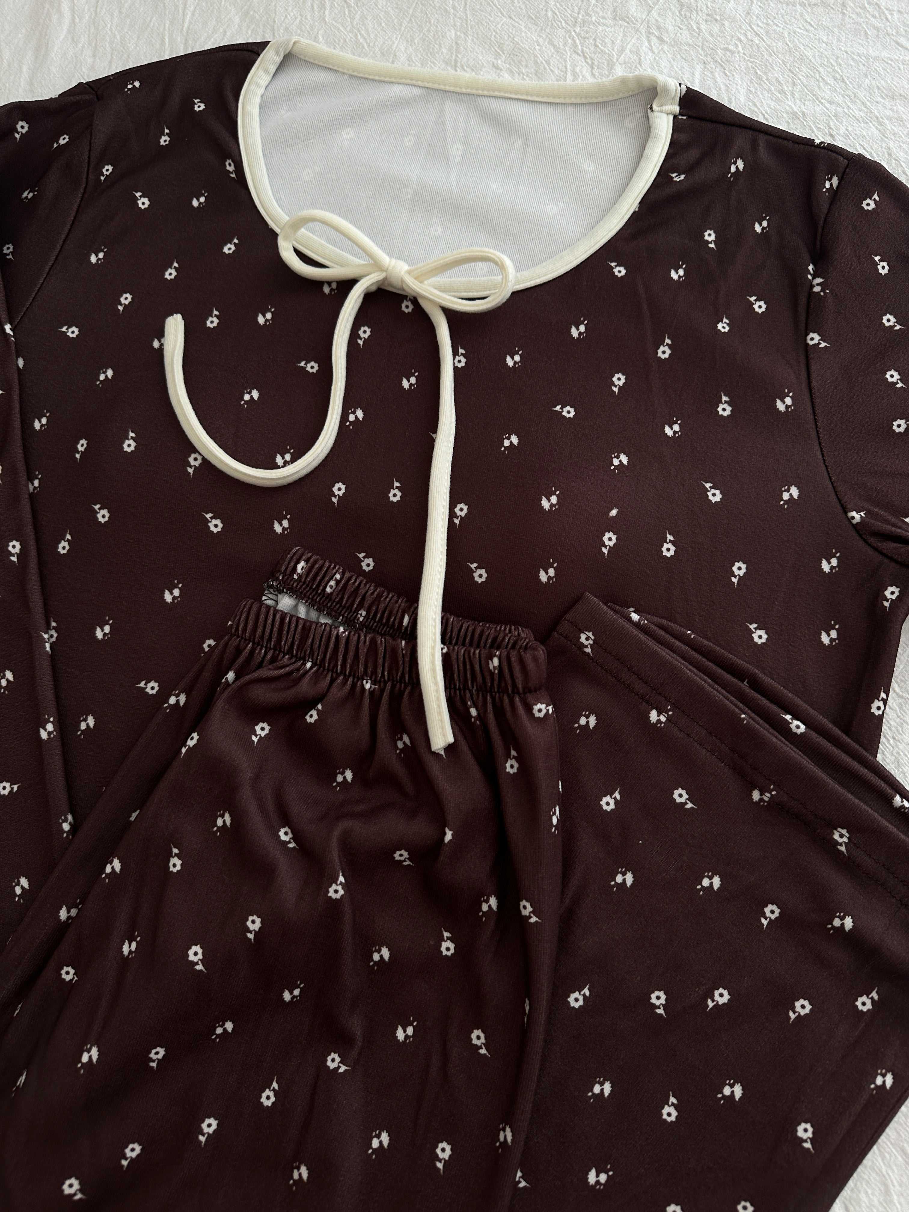 Choco Ribbon Pajama