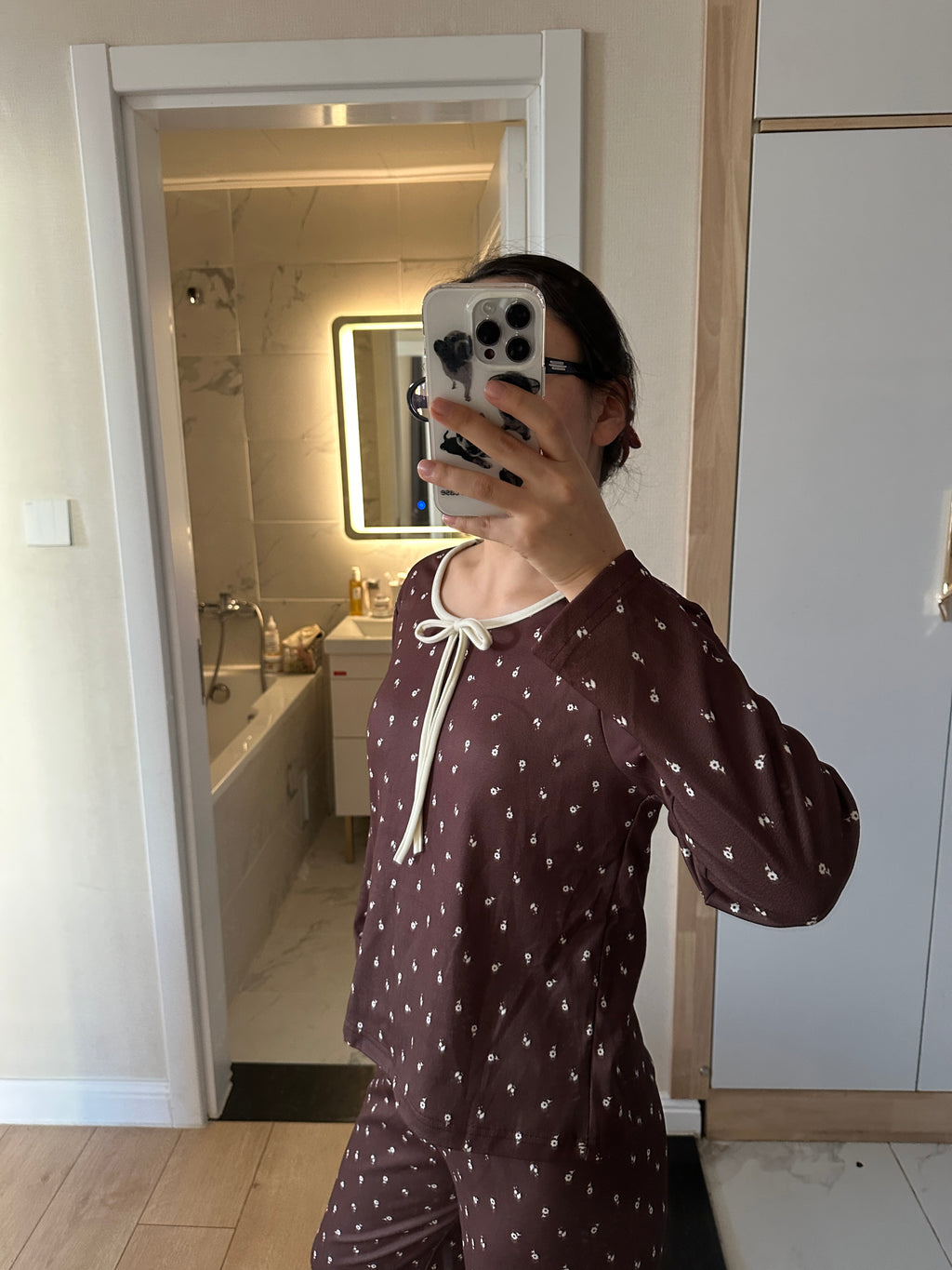 Choco Ribbon Pajama