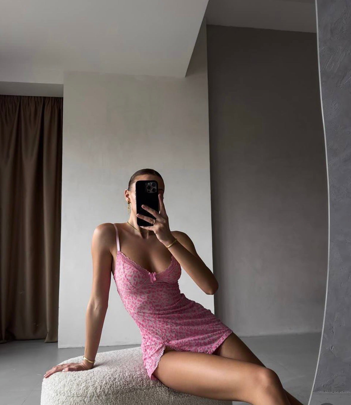 Slip Dress Pink